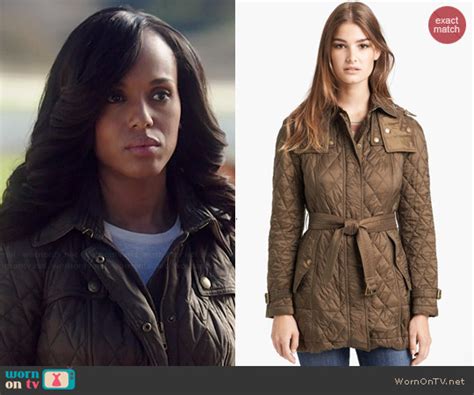 kerry washington burberry coat|Kerry Washington coats.